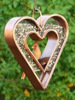 Heart Fly-Thru™ Bird Feeder -OW Garden Decor Shop 3 4 crop 8613534 04v
