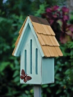 Heartwood Butterfly Breeze House -OW Garden Decor Shop 8590369SB 03V tif