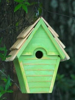 Heartwood Wren-in-the-Wind Bird House -OW Garden Decor Shop 8591093 07v
