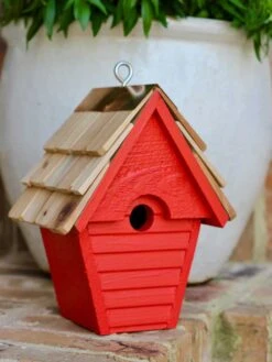 Heartwood Wren-in-the-Wind Bird House -OW Garden Decor Shop 8591093 08v