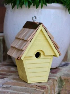 Heartwood Wren-in-the-Wind Bird House -OW Garden Decor Shop 8591093 09v