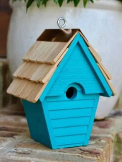 Heartwood Wren-in-the-Wind Bird House -OW Garden Decor Shop 8591093 10v