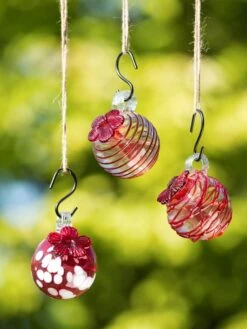 Droplet Hummingbird Feeders, Set Of 3 -OW Garden Decor Shop 8593322 6580 tif