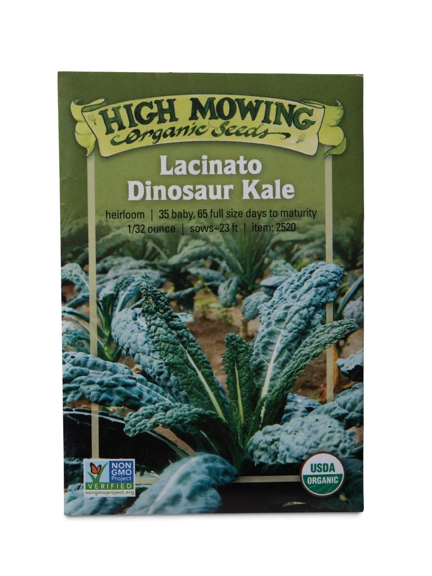Lacinato Dino Kale Organic Seeds 1 Lacinato Dino Kale Organic Seeds