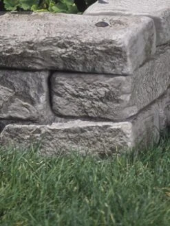 Rock Lock Interlocking Garden System, Straight Sets -OW Garden Decor Shop 8598735 09V