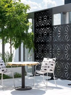 Veradek 3-Panel Privacy Screen Set, Star -OW Garden Decor Shop 8599205 08V tif