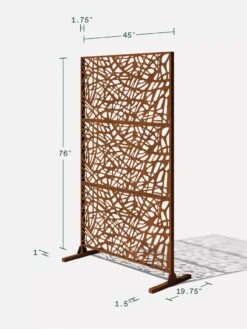 Veradek 3-Panel Privacy Screen Set, Web -OW Garden Decor Shop 8599206 12V tif