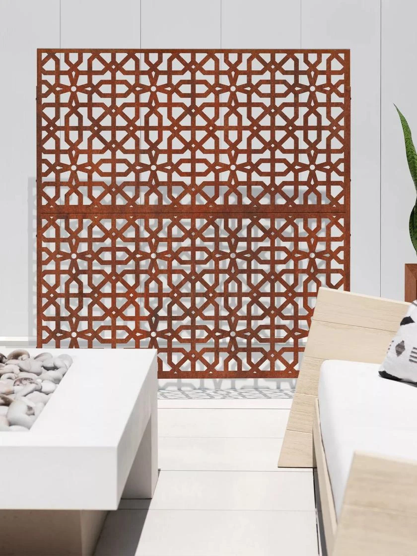 Veradek 2-Panel Privacy Screen Set, Parilla 1 Veradek 2-Panel Privacy Screen Set, Parilla