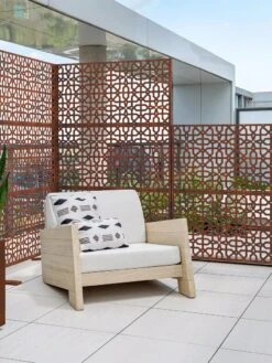 Veradek 2-Panel Privacy Screen Set, Parilla 8 Veradek 2-Panel Privacy Screen Set, Parilla -OW Garden Decor Shop 8599213 05V tif