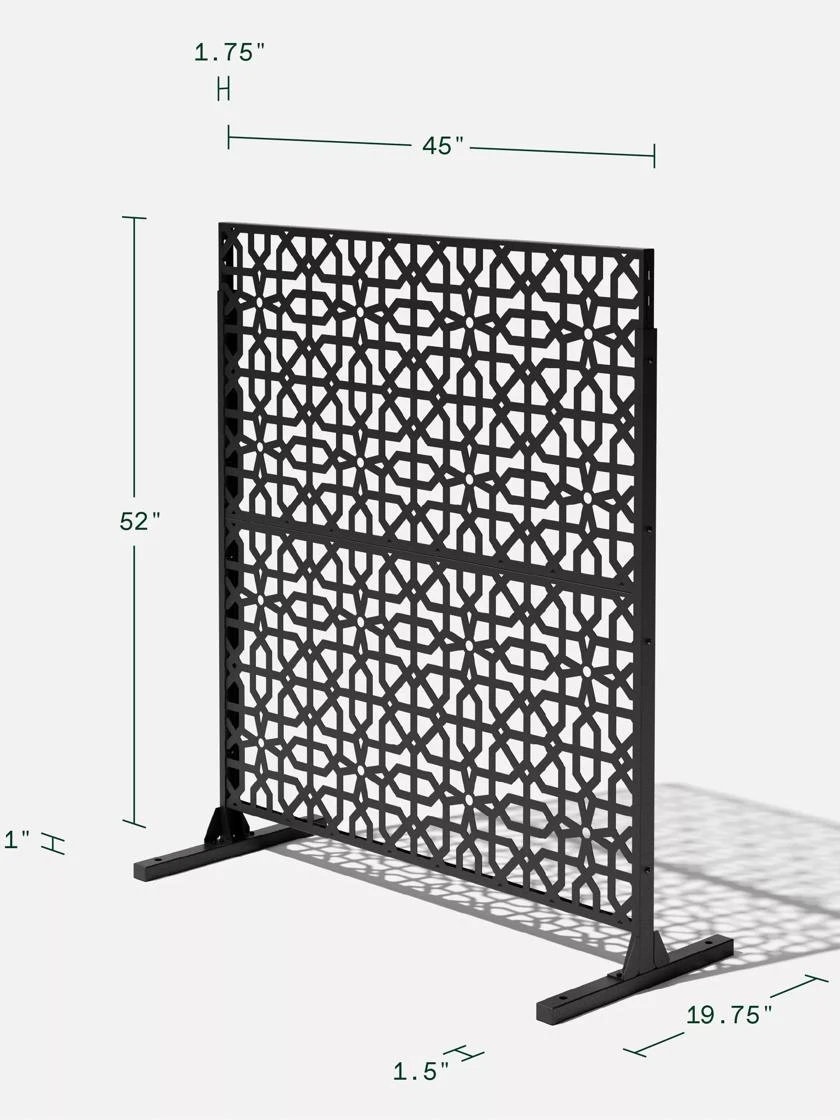 Veradek 2-Panel Privacy Screen Set, Parilla 6 Veradek 2-Panel Privacy Screen Set, Parilla - Image 6