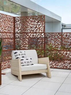 Veradek 2-Panel Privacy Screen Set, Web -OW Garden Decor Shop 8599215 05V tif