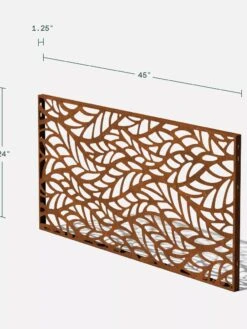 Veradek Flowleaf Privacy Screen Panel -OW Garden Decor Shop 8599222 07V tif