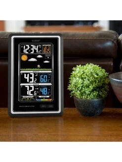 La Crosse Wireless Vertical Color Forecast Station -OW Garden Decor Shop 8599462 02v