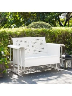 Crosley Bates Loveseat Glider