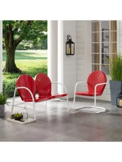 Crosley Griffith Loveseat & Chair Outdoor Seating Set 7 Crosley Griffith Loveseat & Chair Outdoor Seating Set -OW Garden Decor Shop 8599634 03v