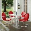 Crosley Griffith Metal Five-Piece Outdoor Dining Set