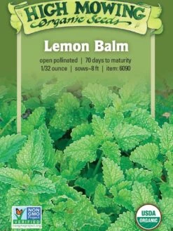 Lemon Balm Organic Seeds 5 Lemon Balm Organic Seeds -OW Garden Decor Shop 8599880 02V tif