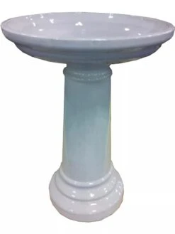 Classic Ceramic Bird Bath 7 Classic Ceramic Bird Bath -OW Garden Decor Shop 8600171 03V tif