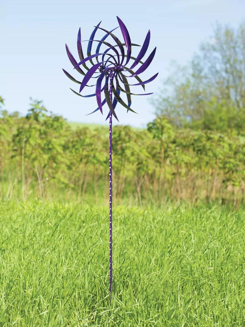 Pinwheel Wind Spinner, 22" 1 Pinwheel Wind Spinner, 22"