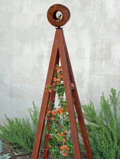 Bird Cafe + Akoris Garden Tuteur Jr. 14 Bird Cafe + Akoris Garden Tuteur Jr. -OW Garden Decor Shop 8600525 06v bird cafe akoris garden tuteur oxide