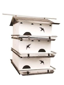 WatersEdge Purple Martin House 3-Floor, Assembled