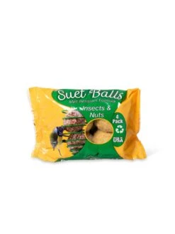 Suet Balls, 4-Pack -OW Garden Decor Shop 8608923 4431 insect and nuts suet balls 4 pack