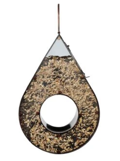 Teardrop Fly-Thru™ Bird Feeder 6 Teardrop Fly-Thru™ Bird Feeder -OW Garden Decor Shop 8609054 05v