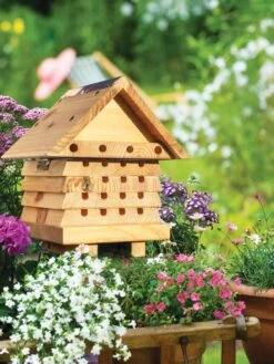 Solitary Bee Hive -OW Garden Decor Shop 8609060 02V tif