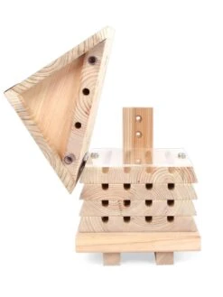 Solitary Bee Hive -OW Garden Decor Shop 8609060 13V tif