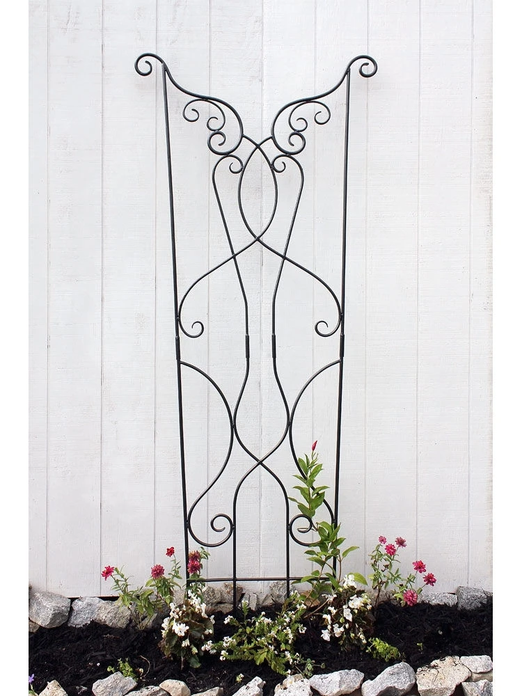 Achla Rococo Wall Trellis 1 Achla Rococo Wall Trellis