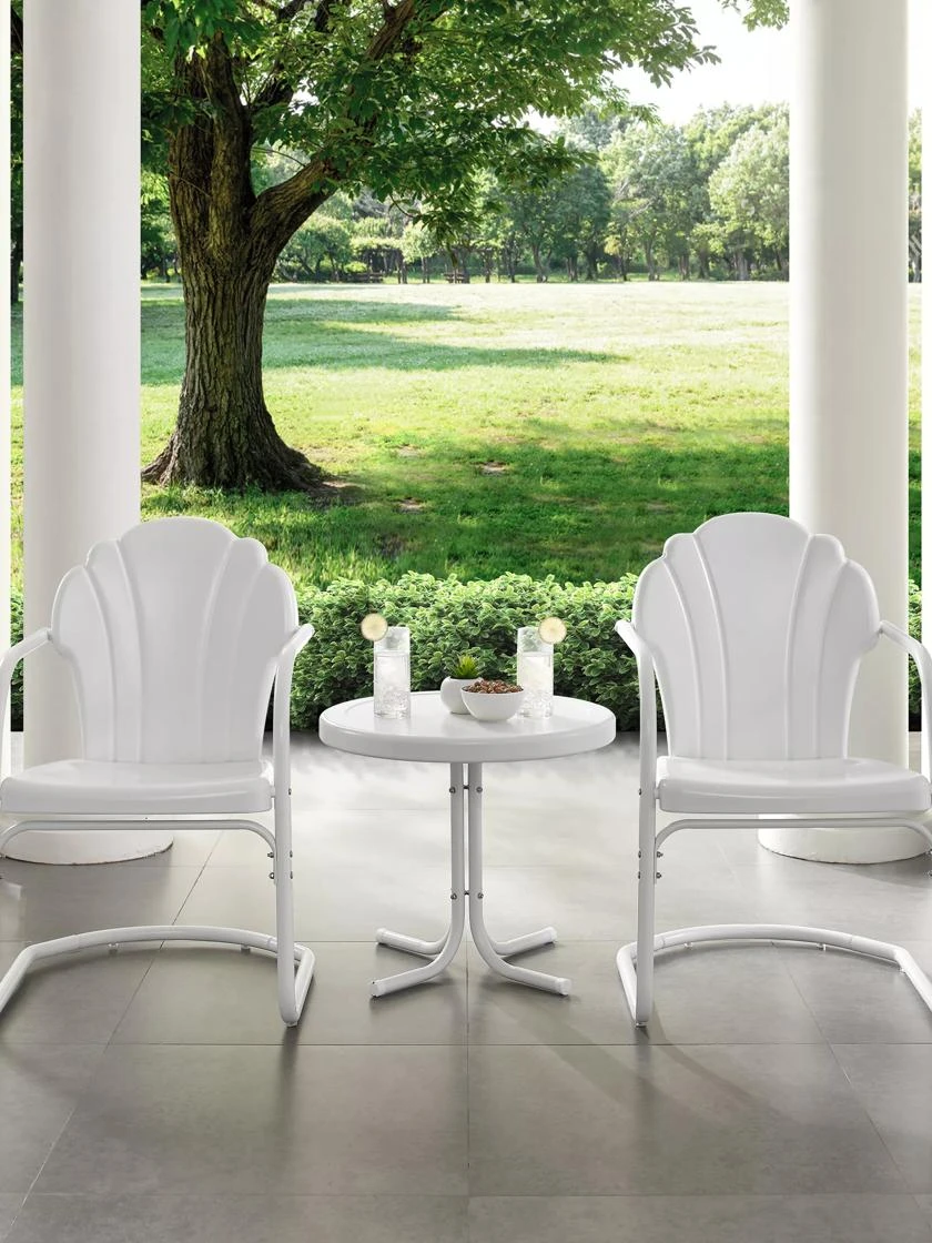 Crosley Tulip Chat Set 1 Crosley Tulip Chat Set