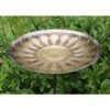 Achla Designs African Daisy Birdbath With Stake