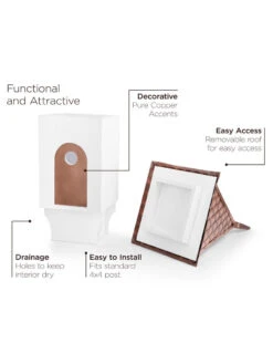 Chateau Bird House -OW Garden Decor Shop 8609502 04v