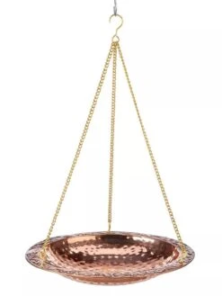 Copper Hanging Birdbath -OW Garden Decor Shop 8609880 03V