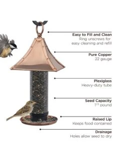 Palazzo Bird Feeder -OW Garden Decor Shop 8609895 03v