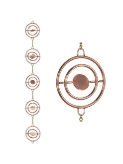 Stellar Copper Rain Chain, 8.5ft