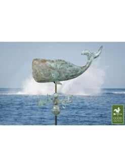 Whale Weathervane -OW Garden Decor Shop 8610226 01v
