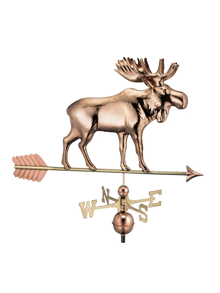 Moose With Arrow Weathervane 1 Moose With Arrow Weathervane