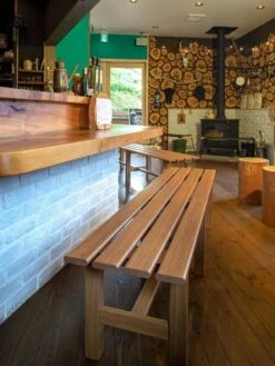 BeWood® Lifetime Aluminum Garden Bench, 5' -OW Garden Decor Shop 8610248 02V tif