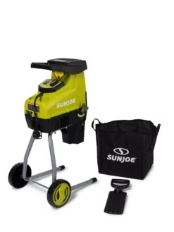 Sun Joe CJ603E 1.7 Inch Cutting Diameter Electric Silent Wood Chipper/Shredder | 15-Amp -OW Garden Decor Shop 8610486 3875 tif