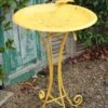 Vintage Floral Birdbath