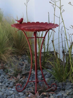 Sunflower Birdbath 6 Sunflower Birdbath -OW Garden Decor Shop 8610560 02v sunflower birdbath