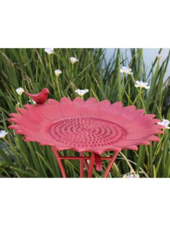 Sunflower Birdbath 7 Sunflower Birdbath -OW Garden Decor Shop 8610560 03v