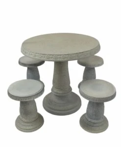 Stools, Set Of 4 10 Stools, Set Of 4 -OW Garden Decor Shop 8610576 05v