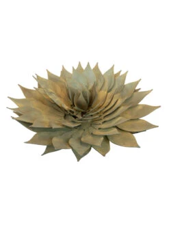 Desert Steel Spiral Aloe Sculpture 15 Desert Steel Spiral Aloe Sculpture -OW Garden Decor Shop 8610749 01v desert steel spiral aloe 10 inch