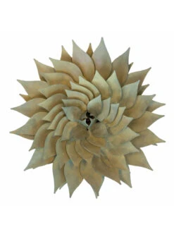 Desert Steel Spiral Aloe Sculpture 16 Desert Steel Spiral Aloe Sculpture -OW Garden Decor Shop 8610750 01v desert steel spiral aloe 15 inch