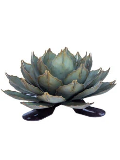 Desert Steel Artichoke Agave Sculpture 12 Desert Steel Artichoke Agave Sculpture -OW Garden Decor Shop 8610760 02v desert steel artichoke agave small