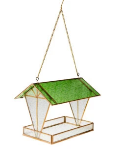 Glass Hut Bird Feeder -OW Garden Decor Shop 8611011 5840