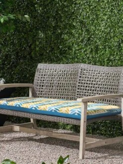 Outdoor Decor™ Bench Cushions, 18" X 48" 13 Outdoor Decor™ Bench Cushions, 18" X 48" -OW Garden Decor Shop 8611128 200V AQUA tif