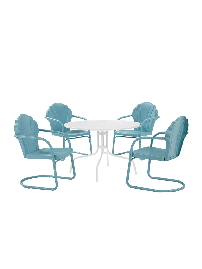 Crosley Tulip 5-piece Outdoor Dining Set 3 Crosley Tulip 5-piece Outdoor Dining Set - Image 3